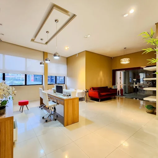 Sala de espera do consultório em Osasco